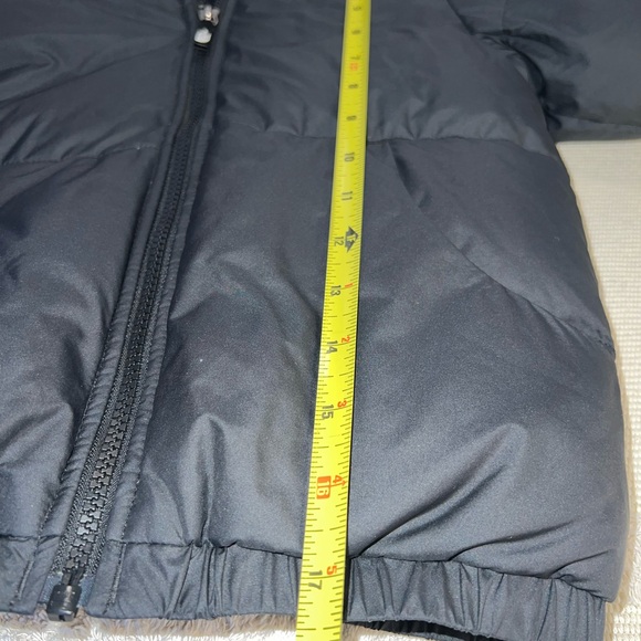 The North Face Moondoggy Hoodie 550 Down & Waterfowl Coat w Sherpa lining Unisex - Picture 9 of 9